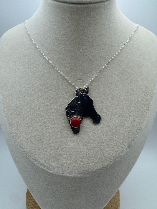 Horse Head Pendant by Spork Handmade - West Spork Mercantile