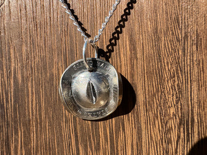 Buffalo Nickel Cowboy Hat Pendant - West Spork Mercantile