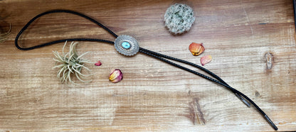 Golden Hill turquoise Bolo and Sterling silver - West Spork Mercantile