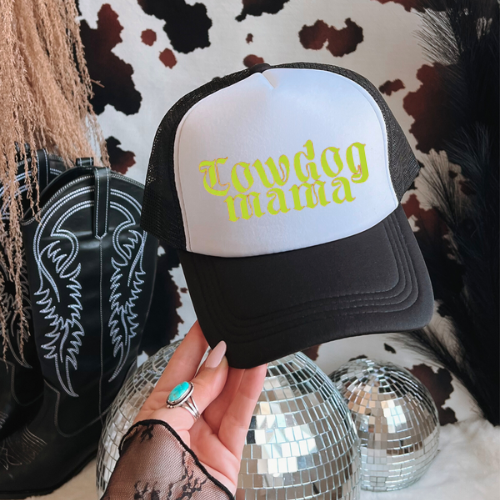 Cowdog mama western trucker hat
