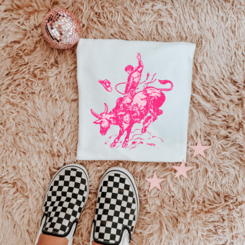 The neon cowboy sublimation T-shirt