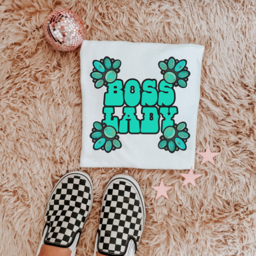 Boss Lady  sublimation T-shirtg