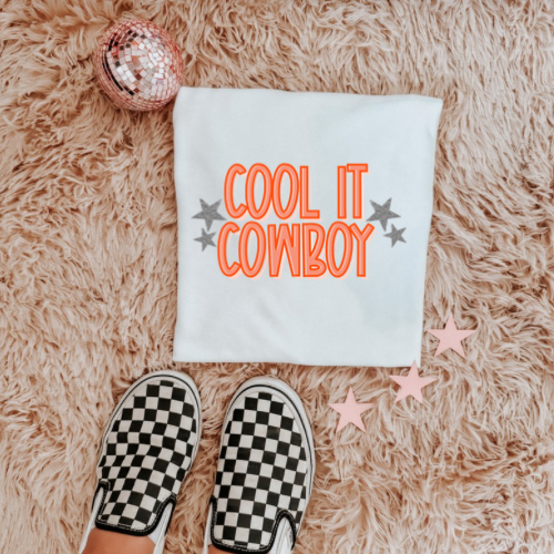 Cool it cowboy sublimation T-shirt
