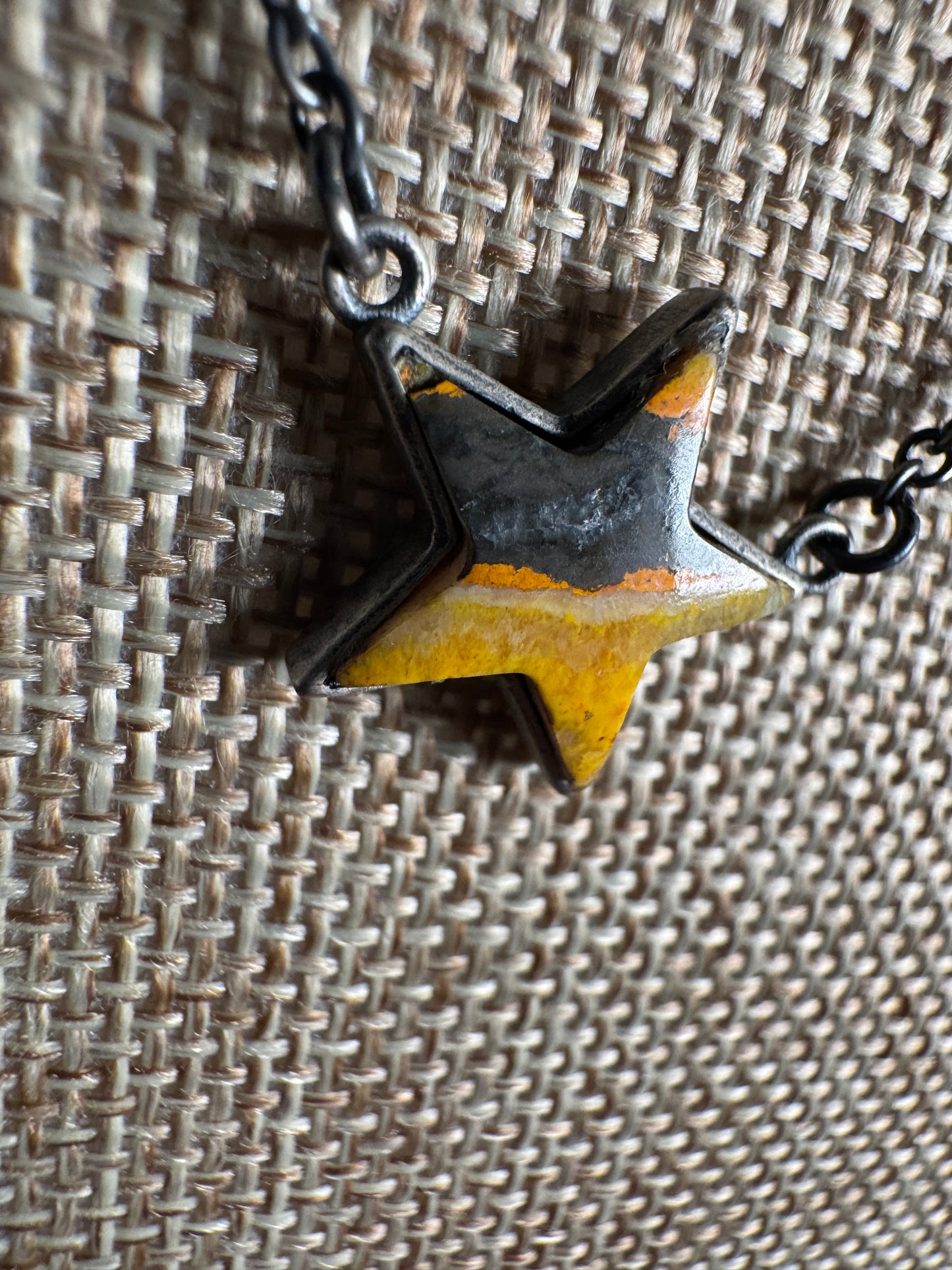Bumblebee Jasper Necklace Stack - West Spork Mercantile