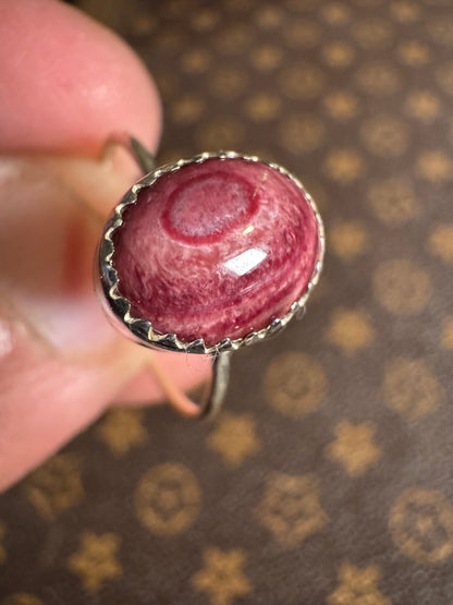 Simple Purple Spiny Oyster Ring - West Spork Mercantile