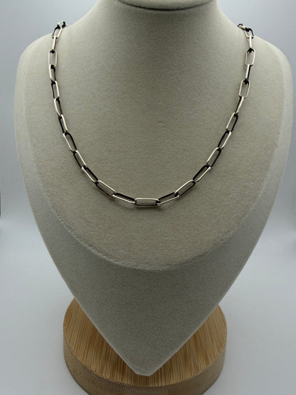 24” Handmade Sterling Silver Chain — Navajo Artist Katherine Yazzie