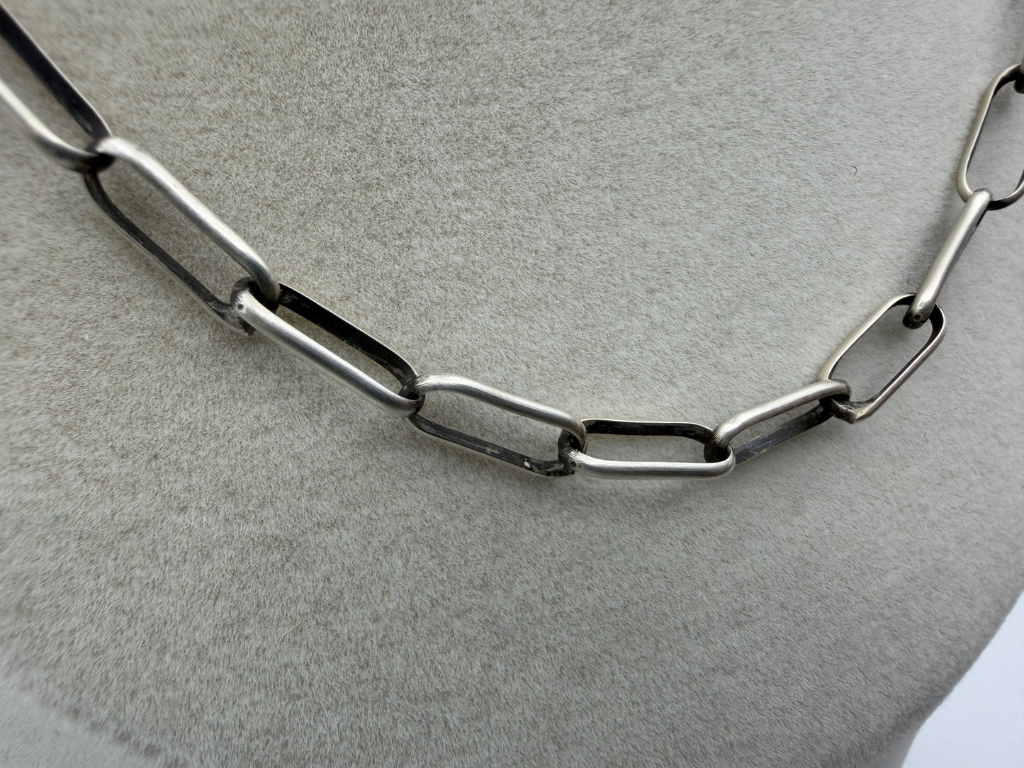 24” Handmade Sterling Silver Chain — Navajo Artist Katherine Yazzie