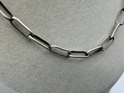 24” Handmade Sterling Silver Chain — Navajo Artist Katherine Yazzie
