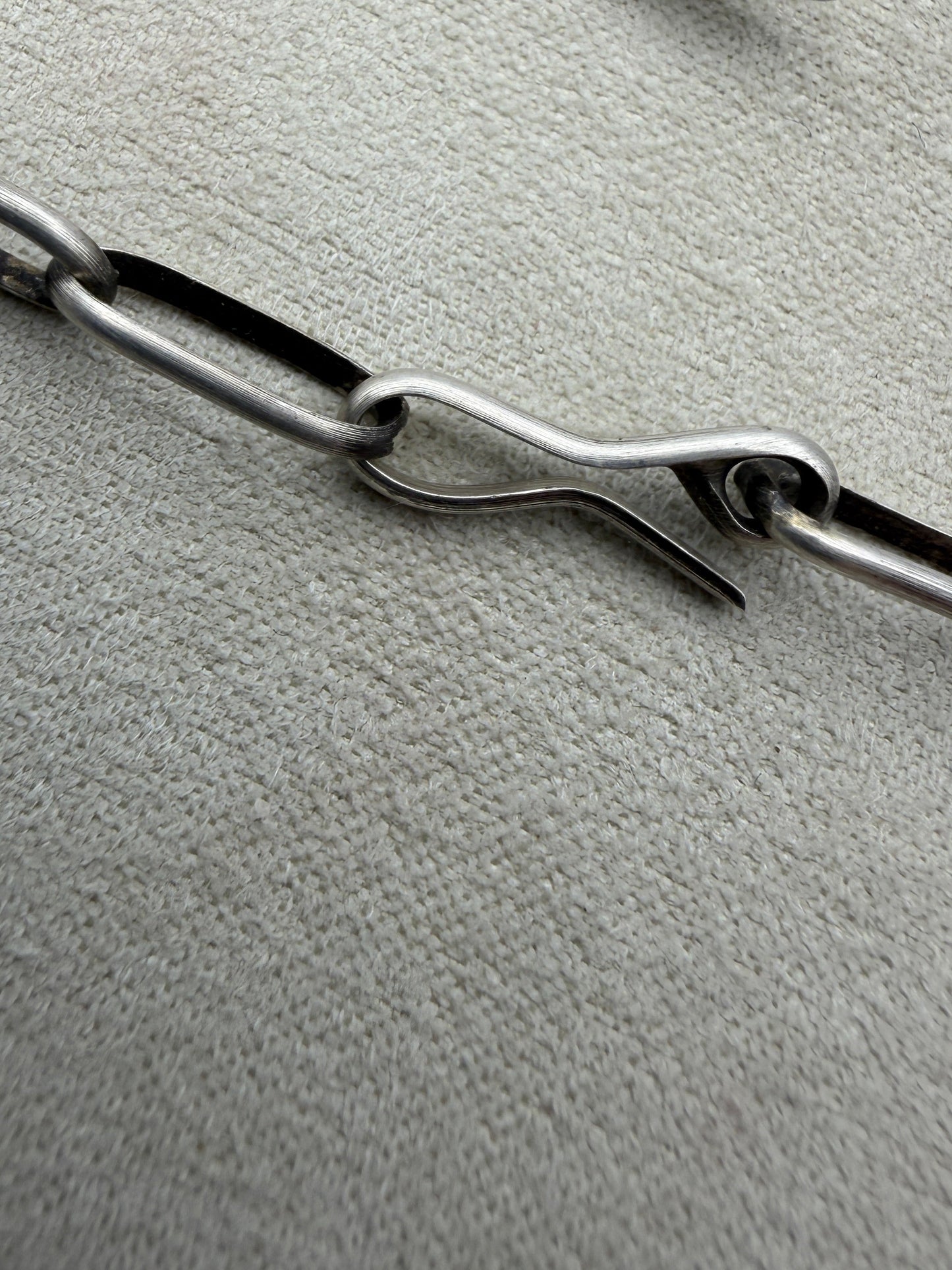 24” Handmade Sterling Silver Chain — Navajo Artist Katherine Yazzie