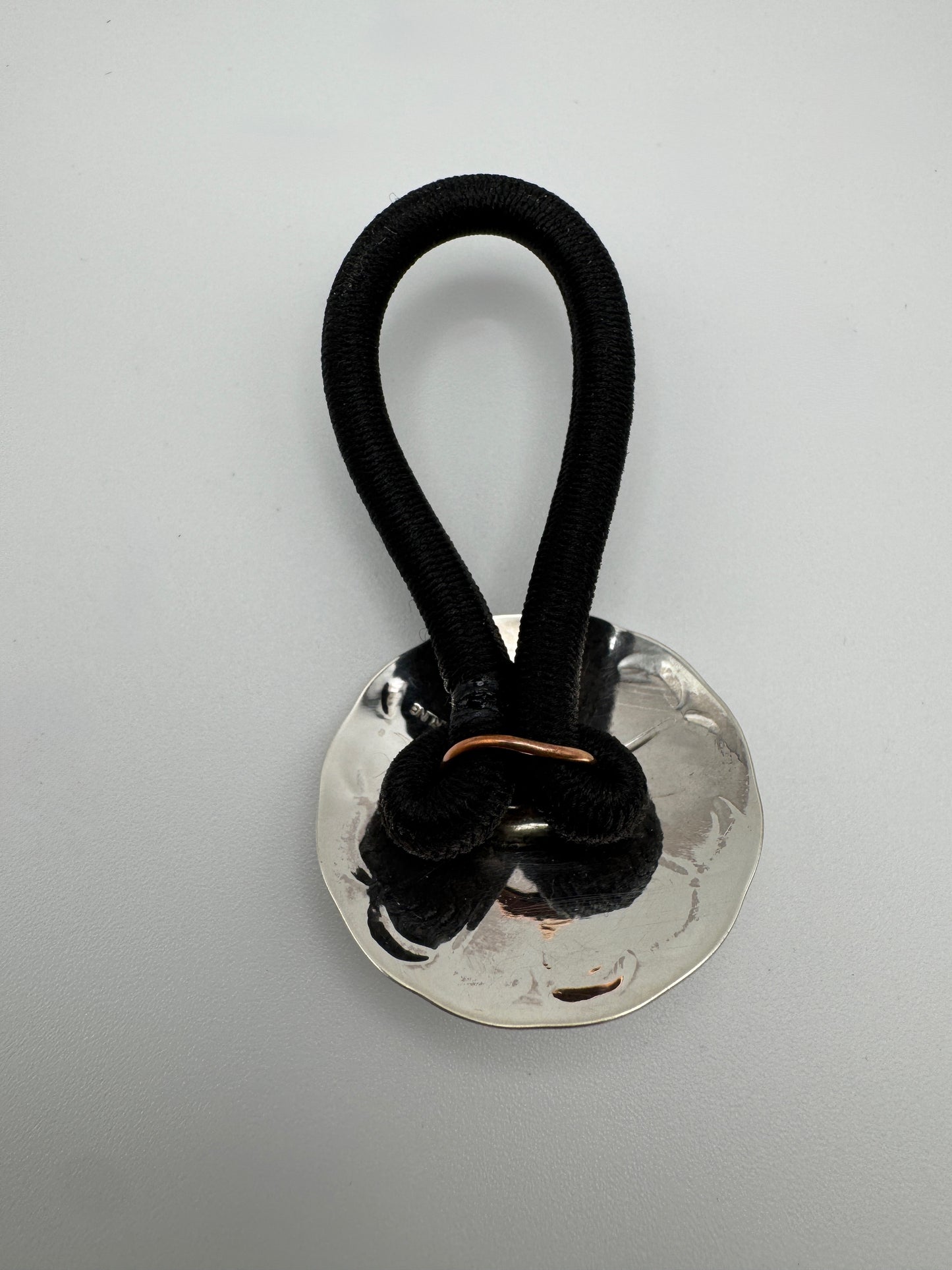 Sterling Concho with Kingman Hair Tie - West Spork Mercantile
