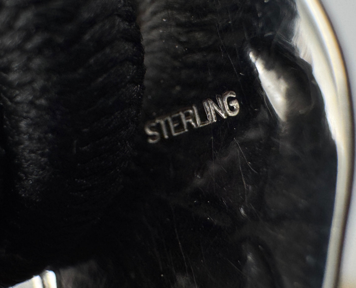 Sterling Concho with Kingman Hair Tie - West Spork Mercantile