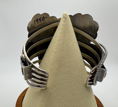 Stunning Saddle Cuff by Native Artist Tim Yazzie - West Spork Mercantile