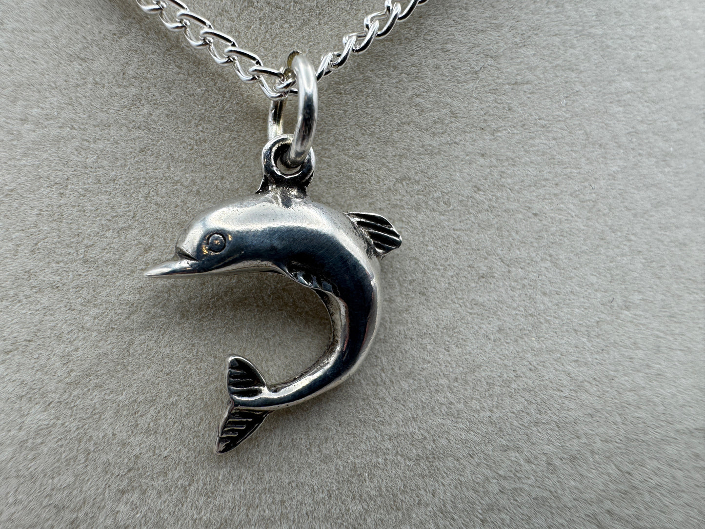Sterling Cast Dolphin Charm - West Spork Mercantile