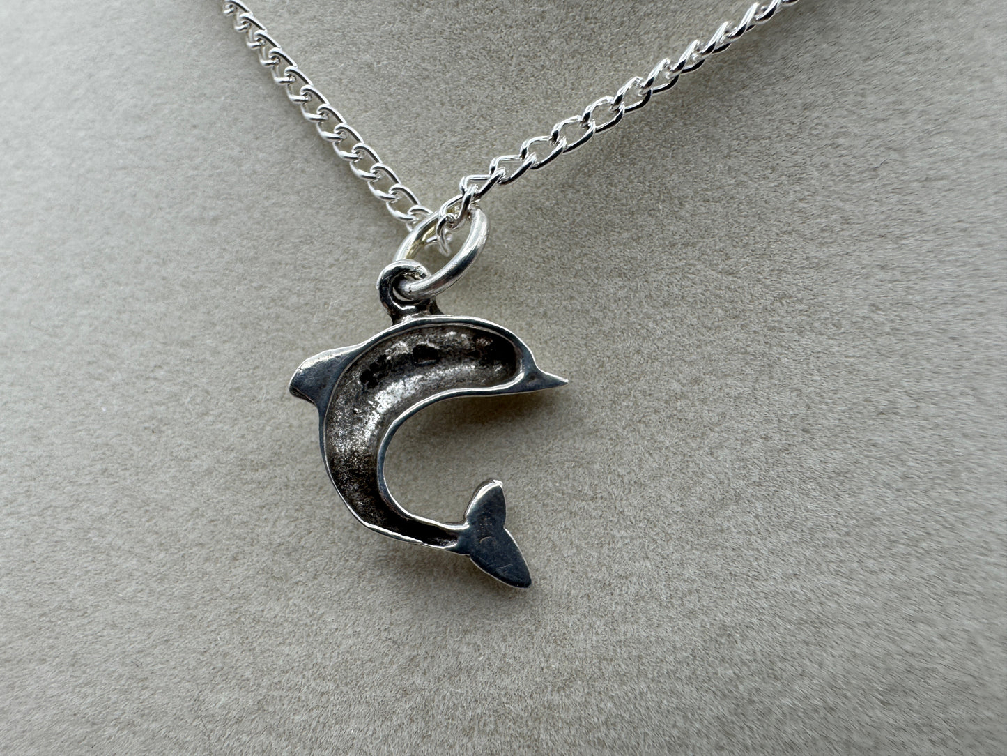 Sterling Cast Dolphin Charm - West Spork Mercantile