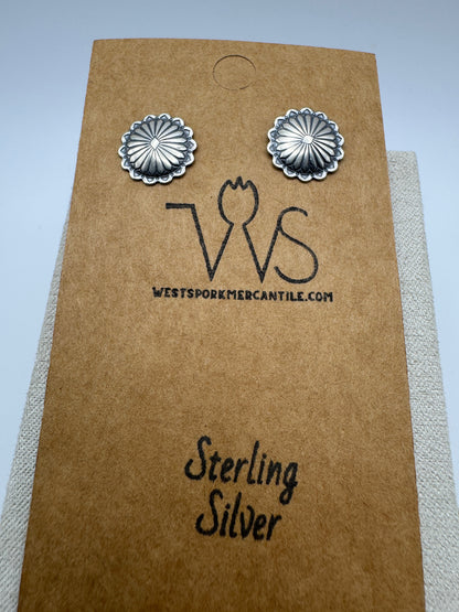 Petit Round Concho Studs - West Spork Mercantile