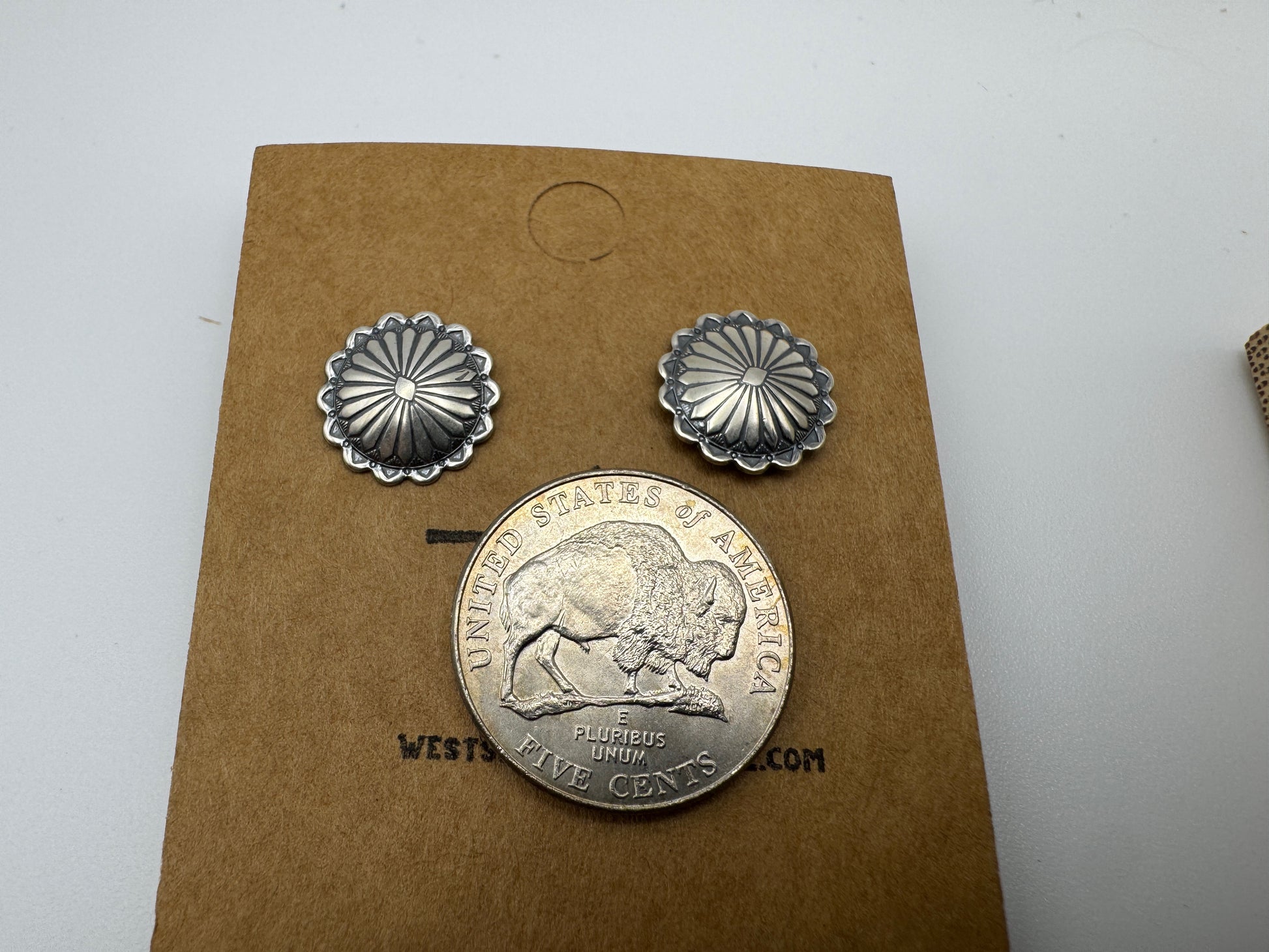 Petit Round Concho Studs - West Spork Mercantile