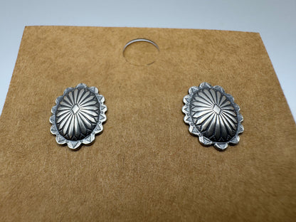 Petit Oval Concho Studs - West Spork Mercantile