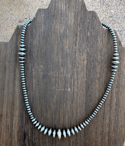 18” Graduated Navajo Pearls - West Spork Mercantile