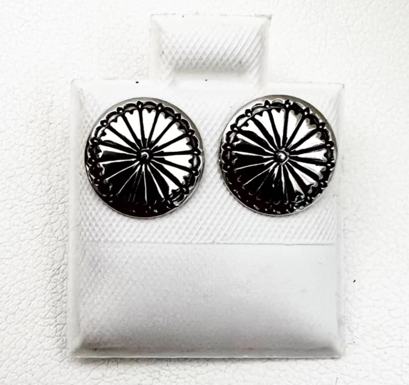 Sterling Concho Studs - West Spork Mercantile