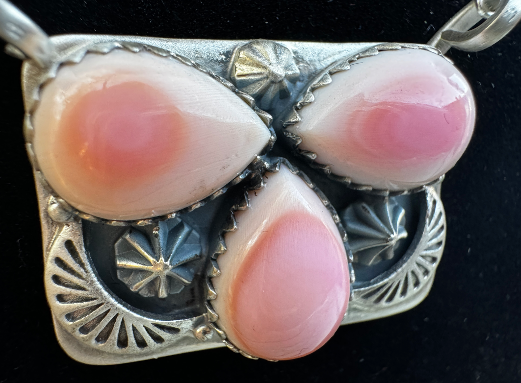 Pink Conch Necklace - West Spork Mercantile