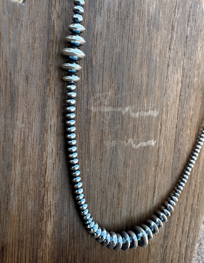 18” Graduated Navajo Pearls - West Spork Mercantile